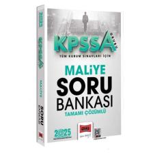 Yargı Yayınevi 2025 KPSS-A Grubu Tüm Kurum Sınavları İçin Tamamı Çözümlü Maliye Soru Bankası