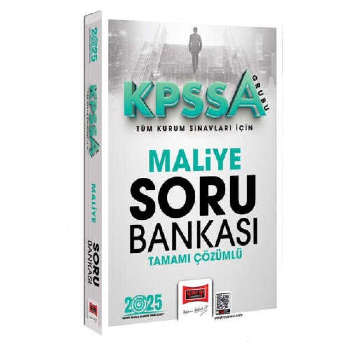 Yargı Yayınevi 2025 KPSS-A Grubu Tüm Kurum Sınavları İçin Tamamı Çözümlü Maliye Soru Bankası