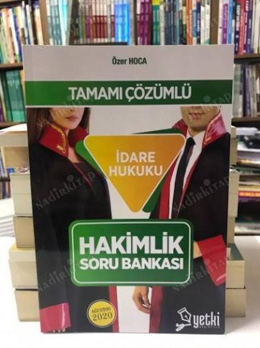 İdare Hukuku Hakimlik Soru Bankası