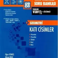 Çap Yayınları Üniv Haz Geometri Katı Cisimler Konu Anlatımlı Soru Bankası 2019