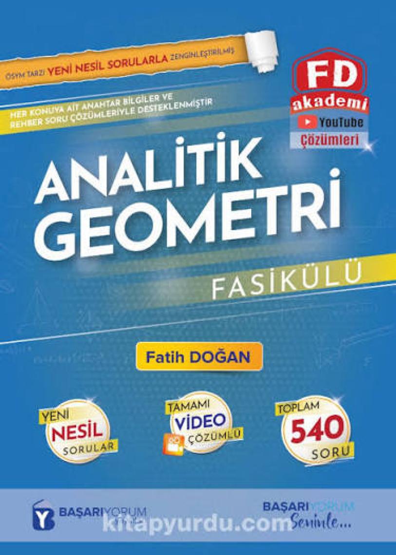 Başarıyorum Yayınları Analitik Geometri