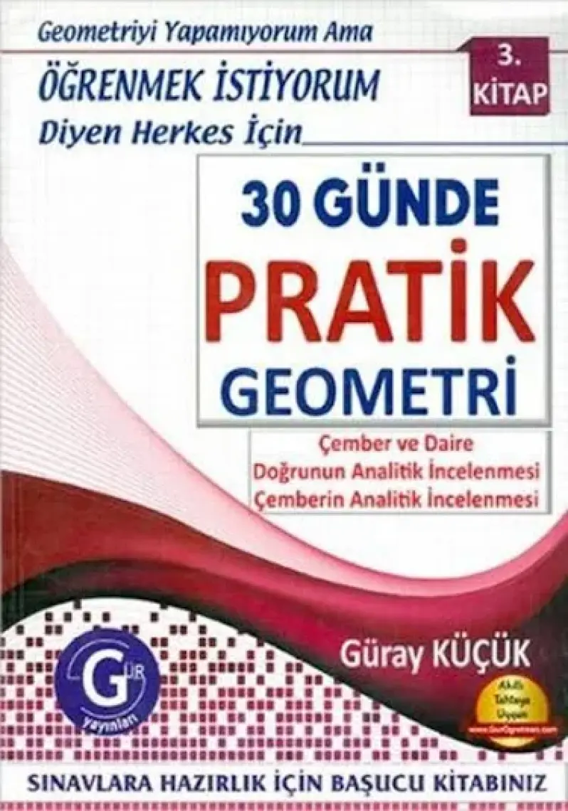 Gür Yayınları 30 Günde Pratik Geometri 3.Kitap