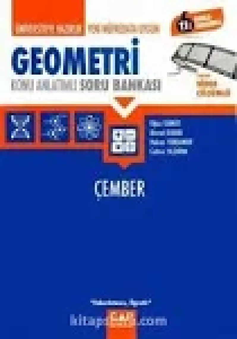 Çap Yayınları Üniversiteye Hazırlık Geometri Çember - Ahmet Baran