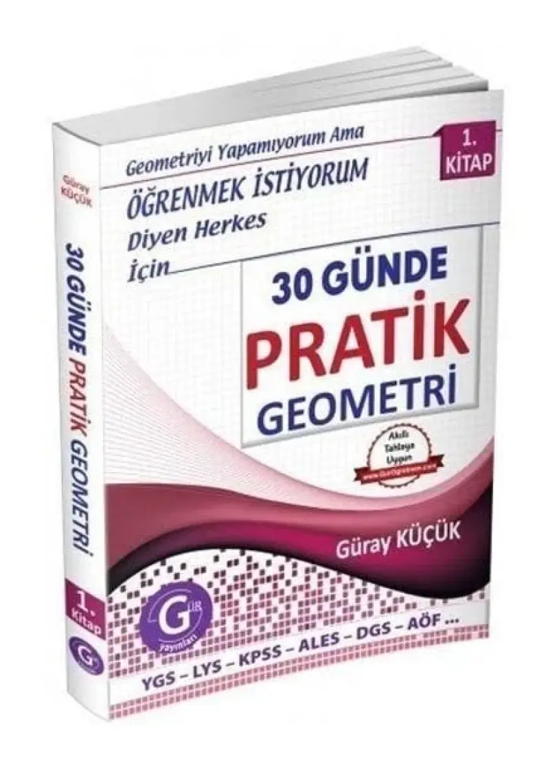 Gür Yayınları 30 Günde Pratik Geometri 1.Kitap