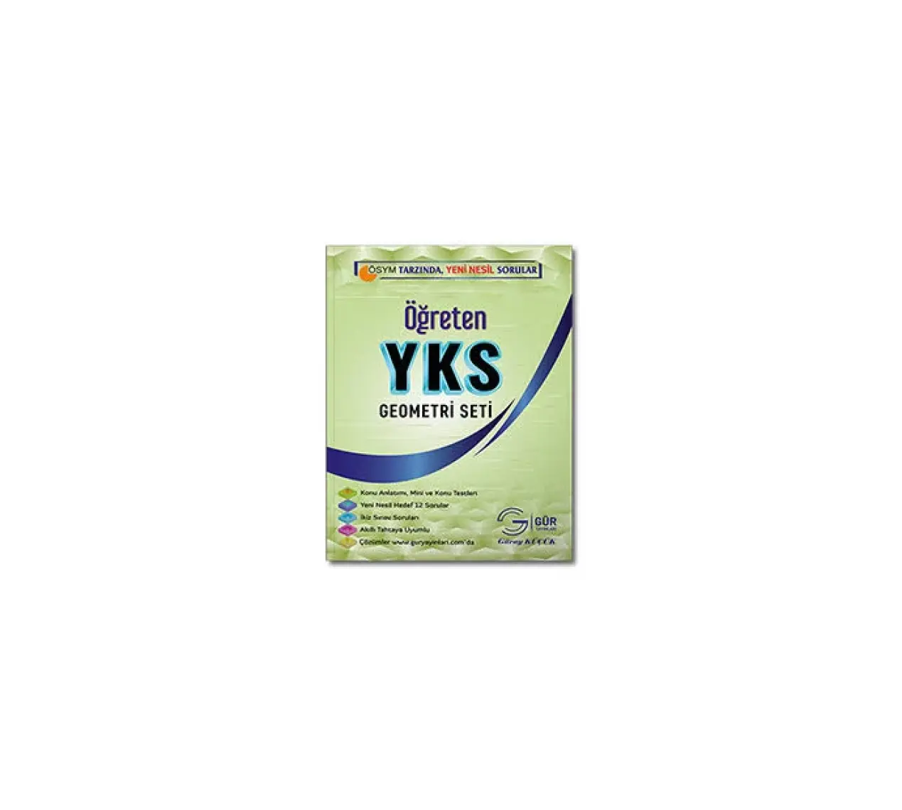 Gür Yayınları Öğreten YKS Geometri Set Yeşil
