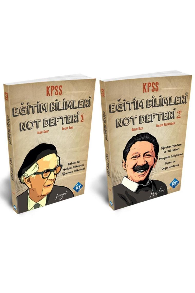 Kr Akademi Yayınları KPSS Eğitim Bilimleri Defterleri (2 Cilt)