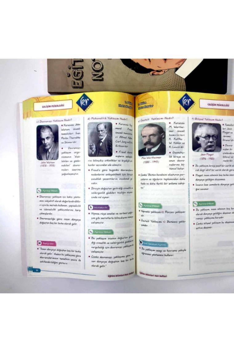 Kr Akademi Yayınları KPSS Eğitim Bilimleri Defterleri (2 Cilt)