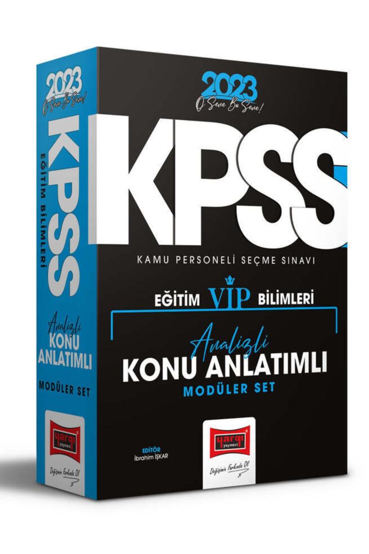 2023 Kpss Eğitim Bilimleri Tüm Dersler Konu Anlatımlı Modüler Set