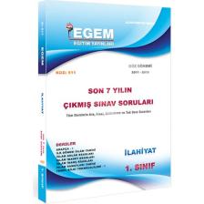 Egem Eğitim Yayınları 1. Sınıf İlahiyat Çıkmış Sınav Soruları (2011-2018) -Güz Dönemi(1. Yarıyıl)