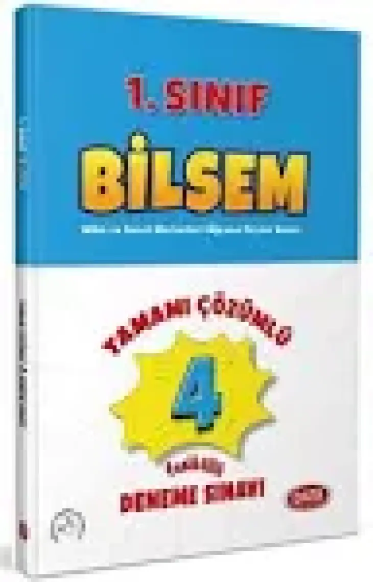 Data Yayınları 1. Sınıf Bilsem 4 Deneme