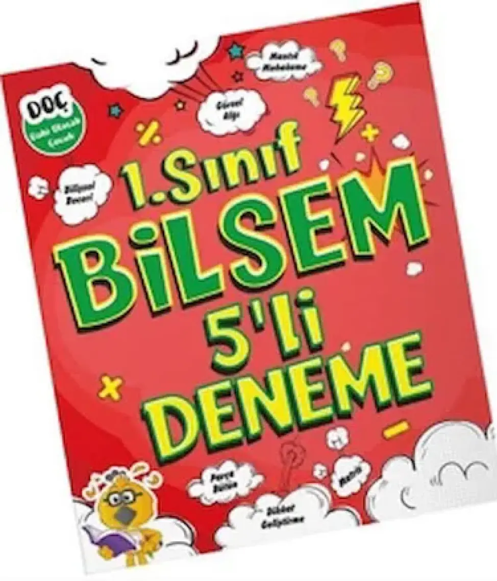 Dahi Olacak Çocuk Yayınları Bilsem 1. Sınıf 5'li Deneme