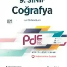 Eğitim Vadisi Yayınları 9.Sınıf Coğrafya PDF Video Anlatım Destekli