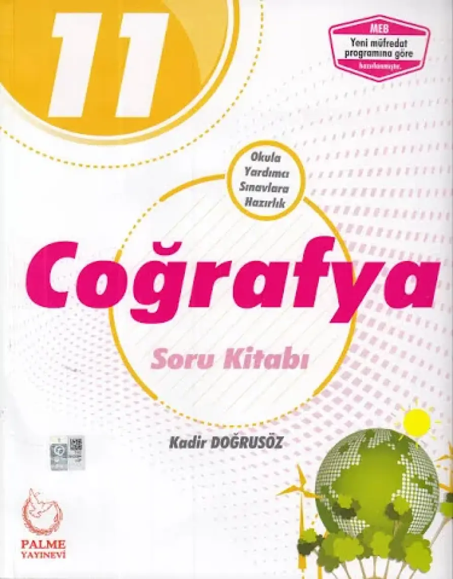 Palme Yayıncılık 11. Sınıf Coğrafya Soru Kitabı