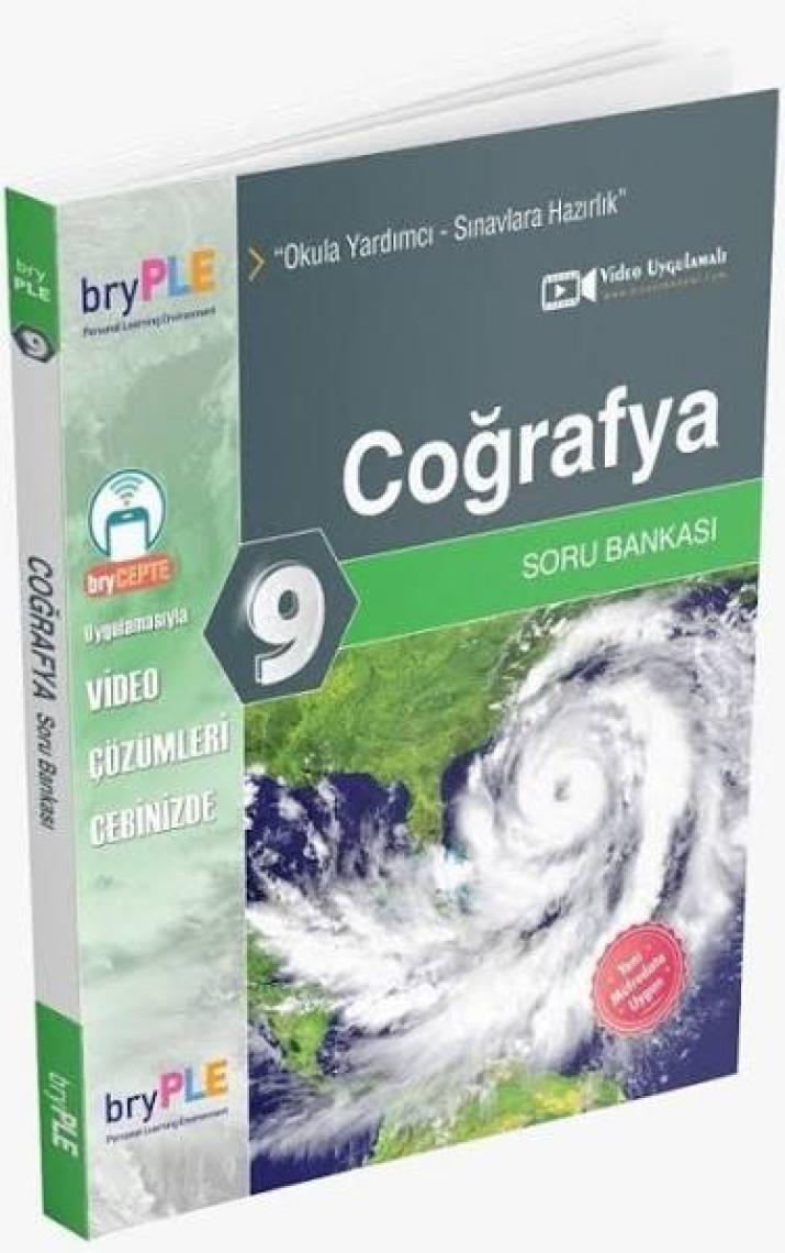 Bry Birey Eğitim Yayınları PLE 9. Sınıf Coğrafya Soru Bankası