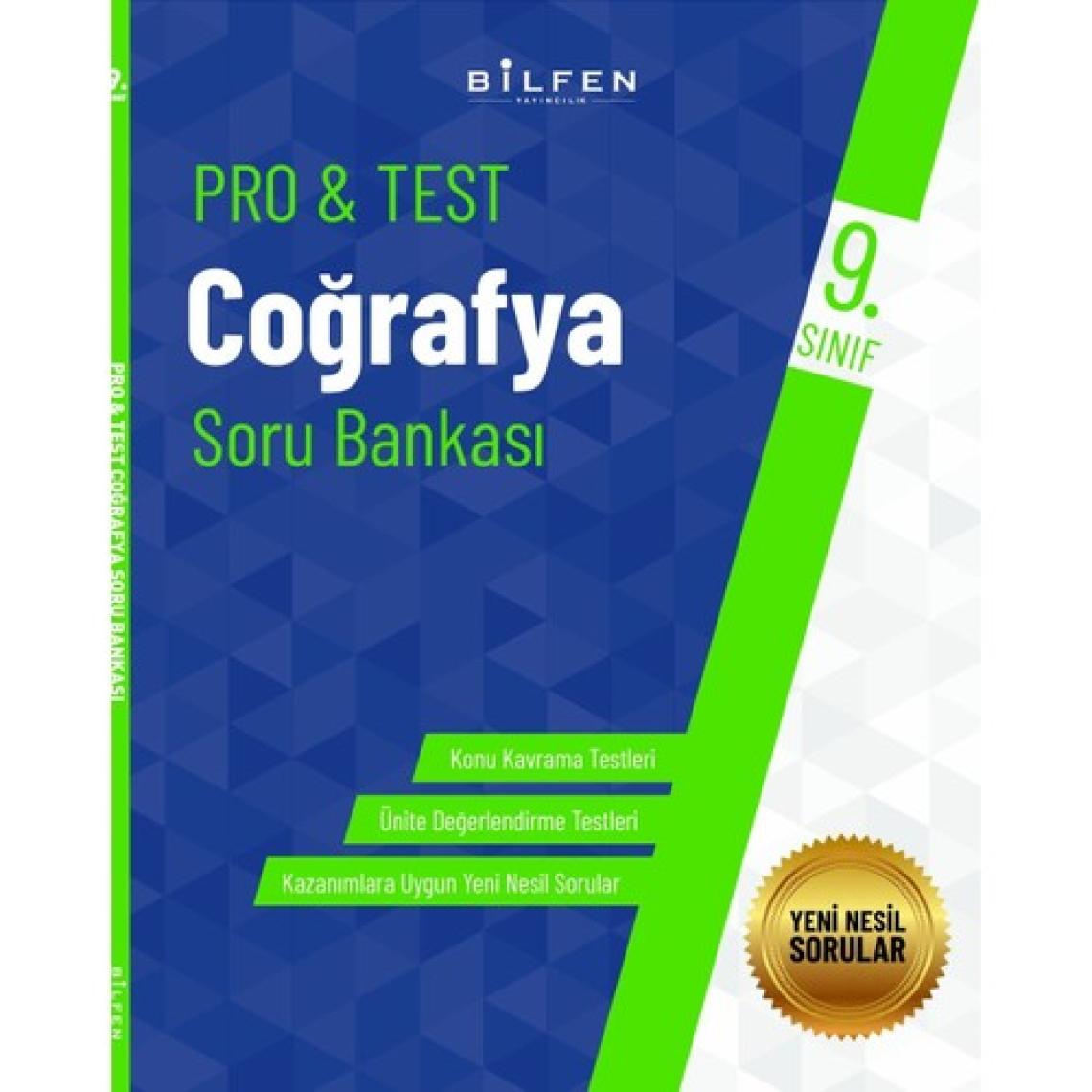Bilfen Yayıncılık 9. Sınıf Pro&Test Coğrafya Soru Bankası