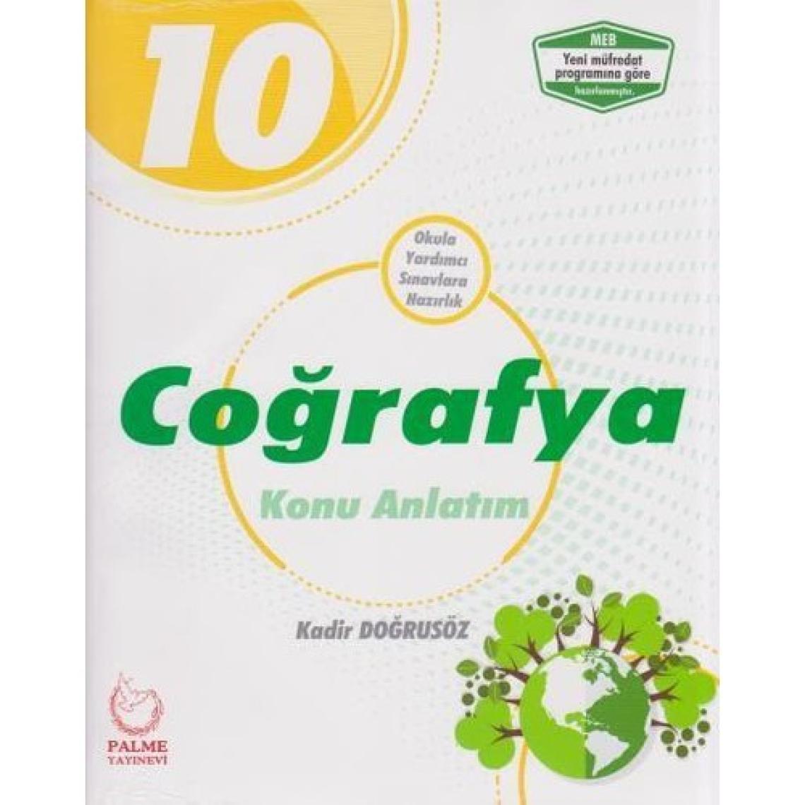 Palme Yayıncılık 10. Sınıf Coğrafya Konu Anlatım