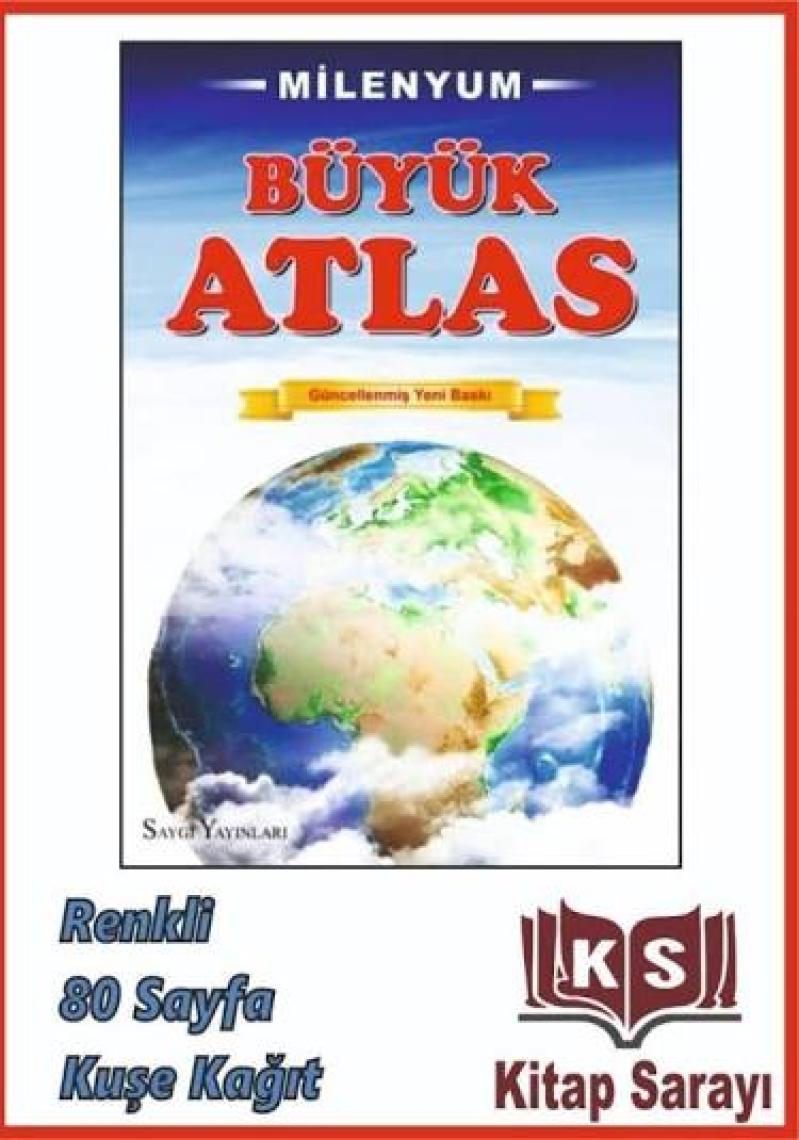 Ema Kitap Milenyum Büyük Atlas