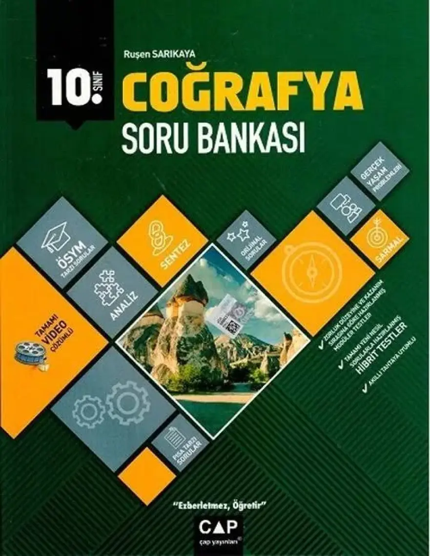 Çap Yayınları 10. Sınıf Coğrafya Anadolu Soru Bankası