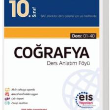 Eis 10. Sınıf Coğrafya Ders Anlatım Föyü
