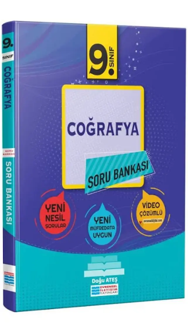 Evrensel İletişim Yayınları  9.Sınıf  Coğrafya Soru Bankası