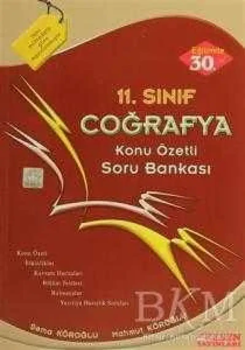 Esen Yayınları 11. Sınıf Coğrafya Konu Özetli Soru Bankası Yeni