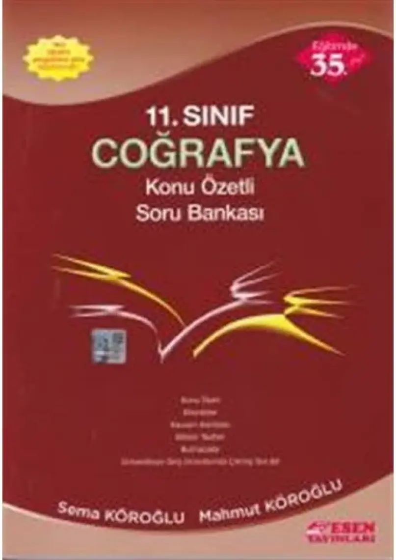 Esen Yayınları 11. Sınıf Coğrafya Konu Özetli Soru Bankası Yeni