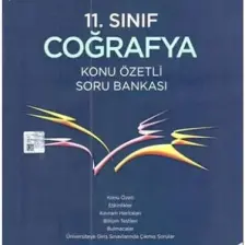Esen Yayınları 11. Sınıf Coğrafya Konu Özetli Soru Bankası Yeni