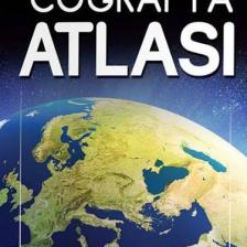 Damla Yayınevi Coğrafya Atlası Silinebilir Türkiye ve Dünya Haritası