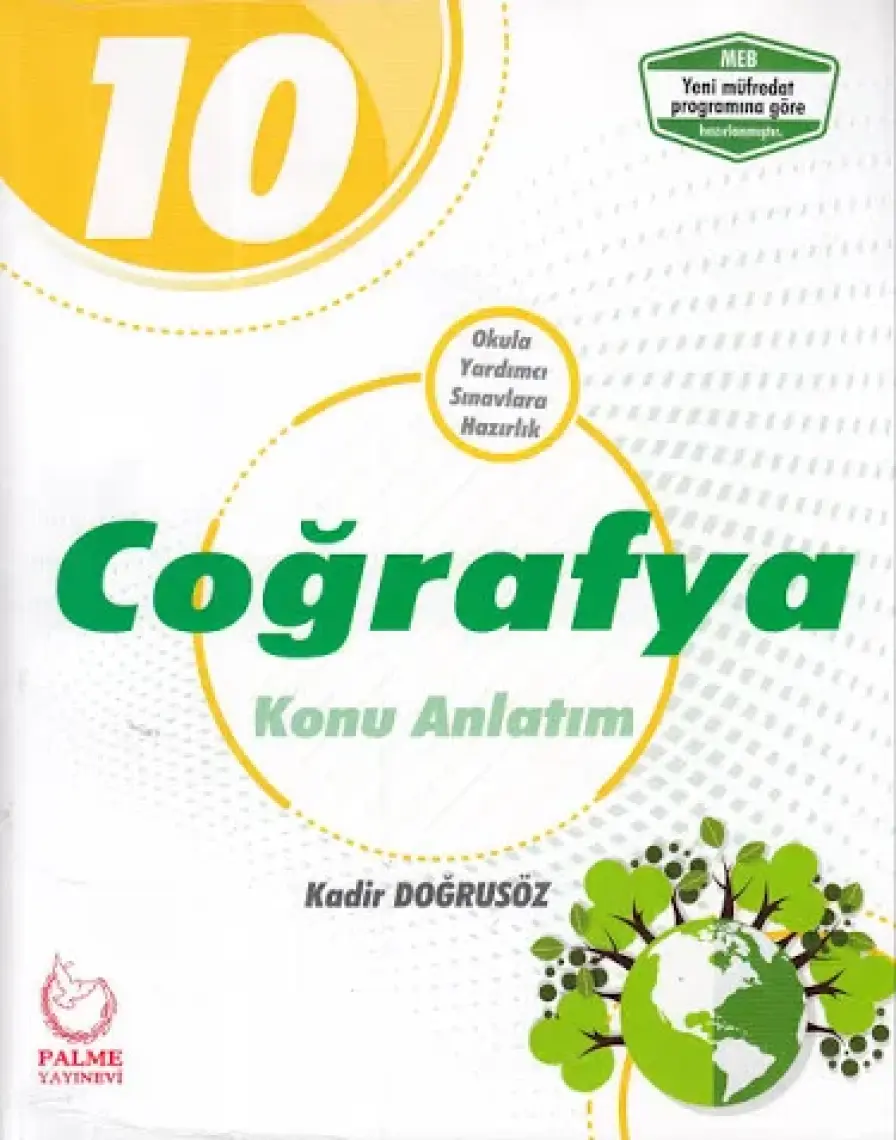 Palme Yayıncılık 10. Sınıf Coğrafya Konu Anlatım