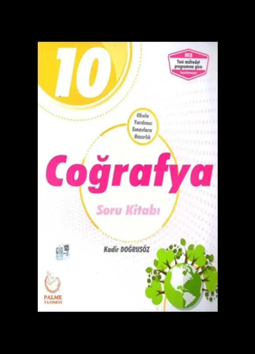 Palme Yayıncılık 10. Sınıf Coğrafya Soru Kitabı