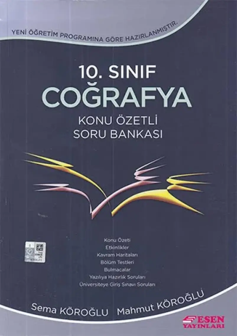 Esen Yayınları 10. Sınıf Coğrafya Konu Özetli Soru Bankası Yeni