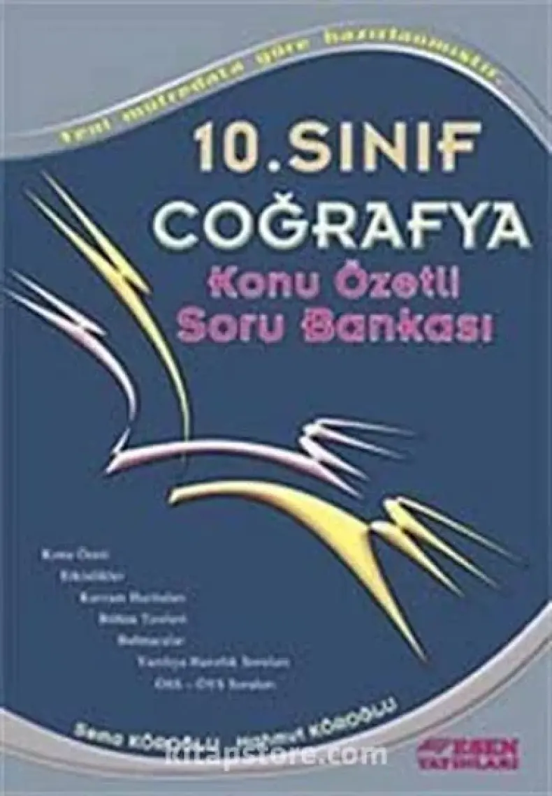 Esen Yayınları 10. Sınıf Coğrafya Konu Özetli Soru Bankası Yeni
