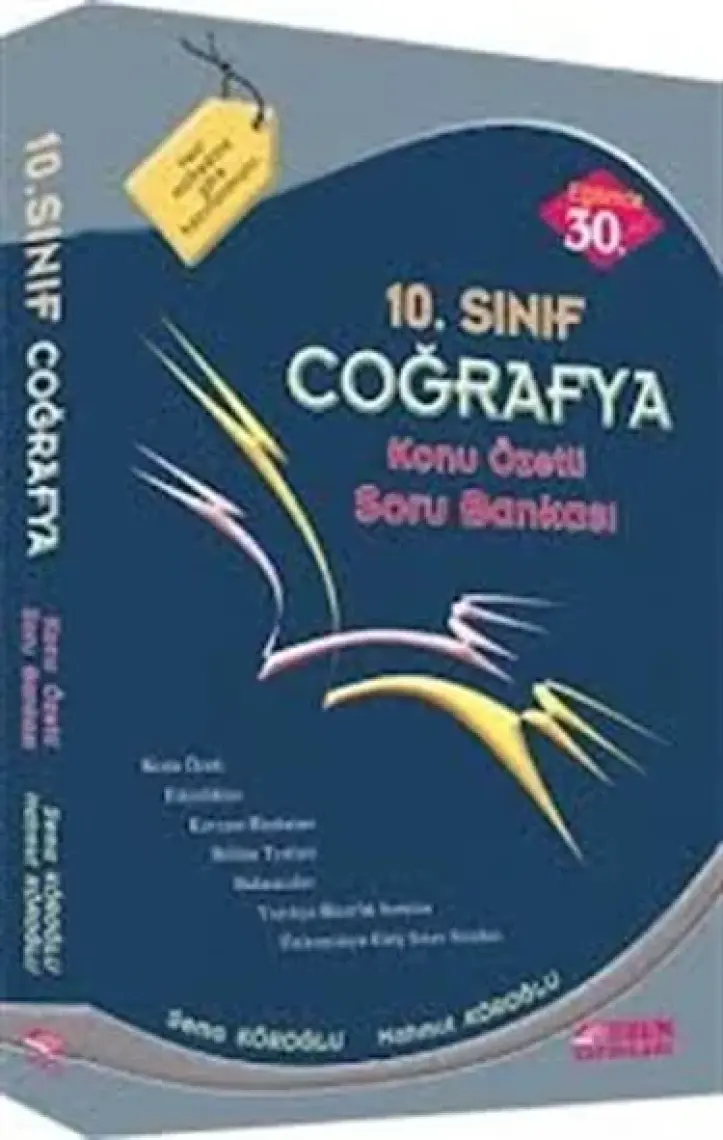 Esen Yayınları 10. Sınıf Coğrafya Konu Özetli Soru Bankası Yeni