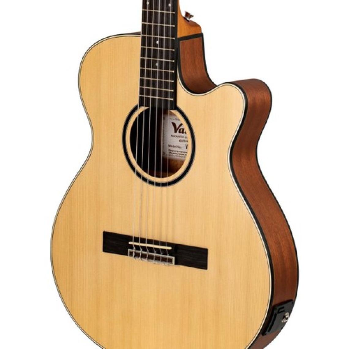 Valler VGX300 Thinbody Ince Kasa Elektro Klasik Gitar