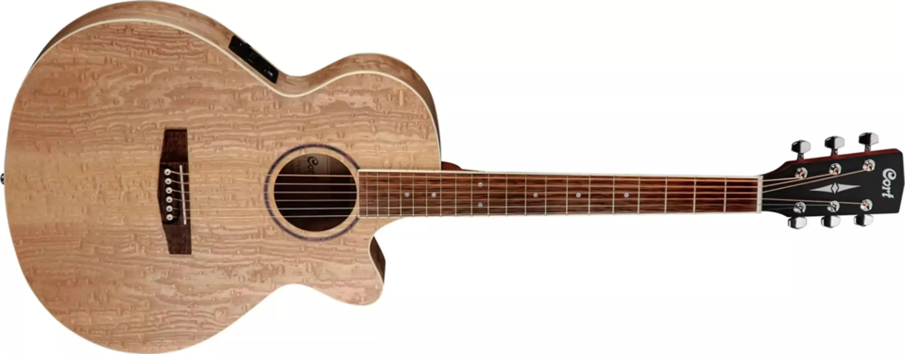 Cort Sfx-Abop Elektro Akustik Gitar  Open Pore İnce Kasa