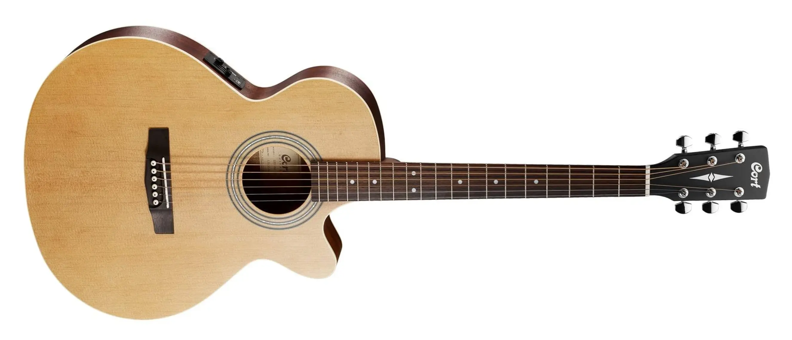 Cort SFX-ME OP İnce Kasa Elektro Akustik Cutaway Gitar