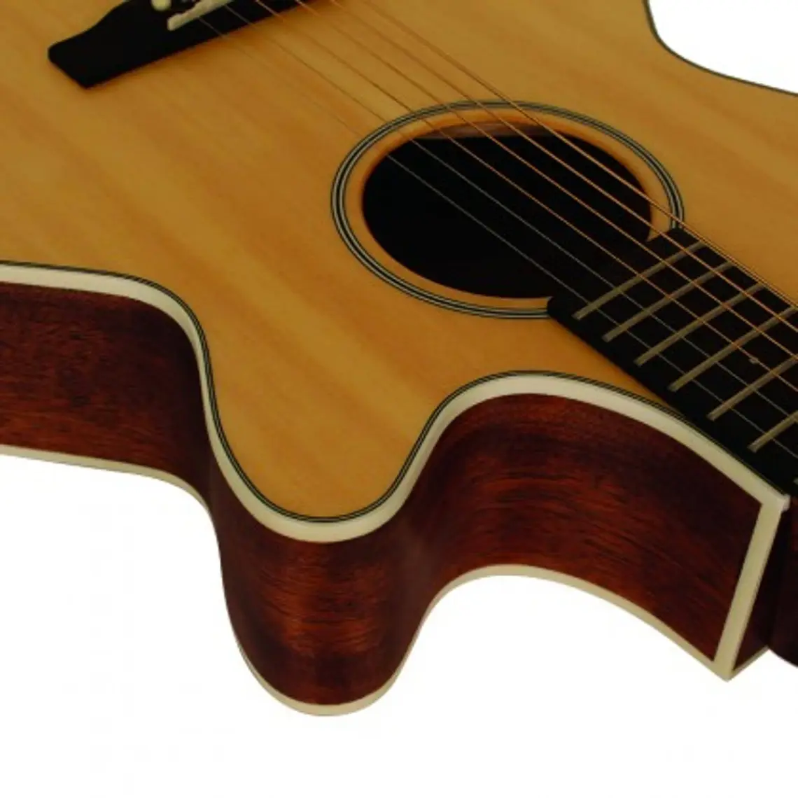 Cort SFX-ME OP İnce Kasa Elektro Akustik Cutaway Gitar
