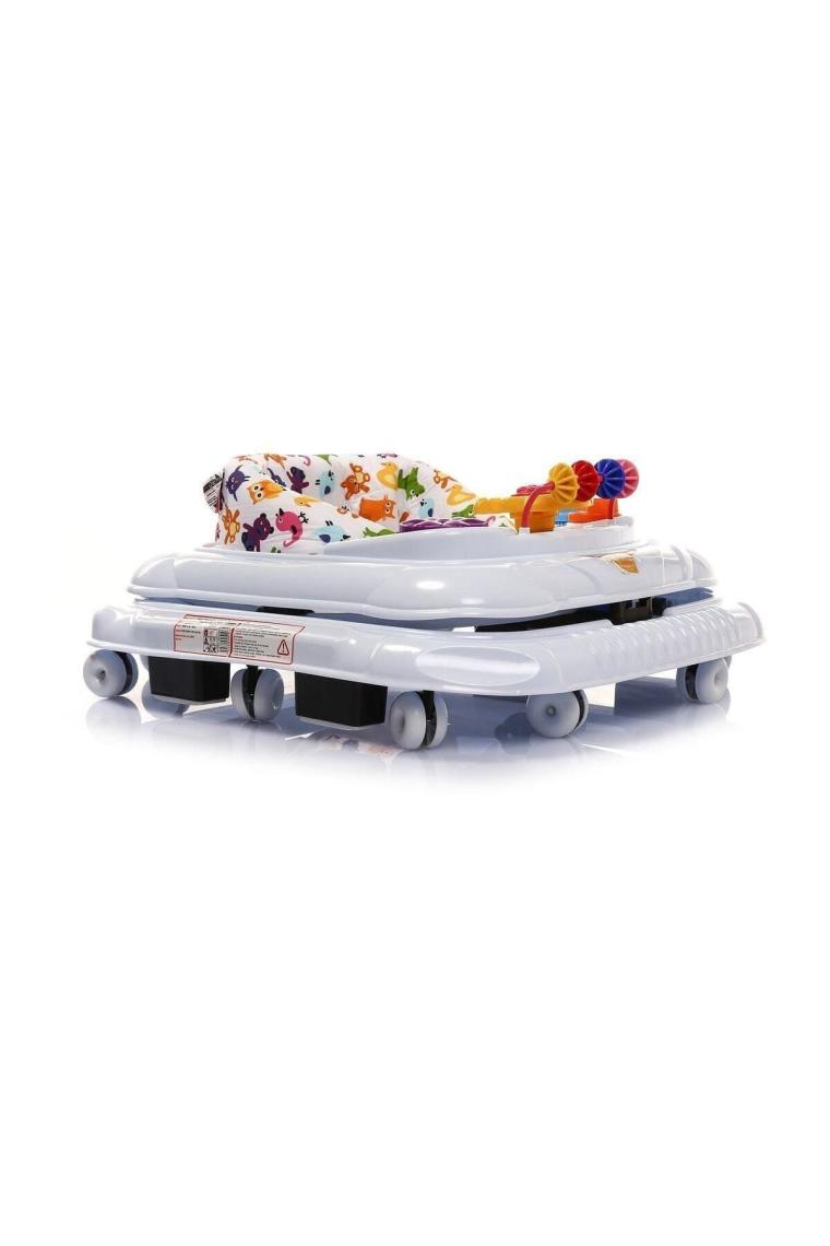 Kikkoro Speedy Tekerlekli Bebek Yürüteci Beyaz /