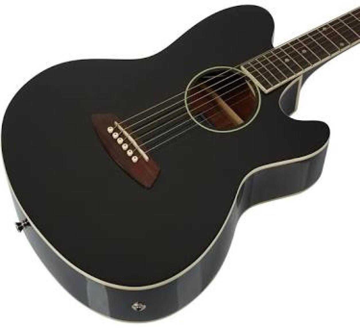 Ibanez Tcy10E-Bk Elektro Akustik Gitar