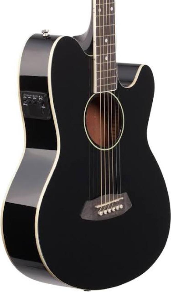 Ibanez Tcy10E-Bk Elektro Akustik Gitar