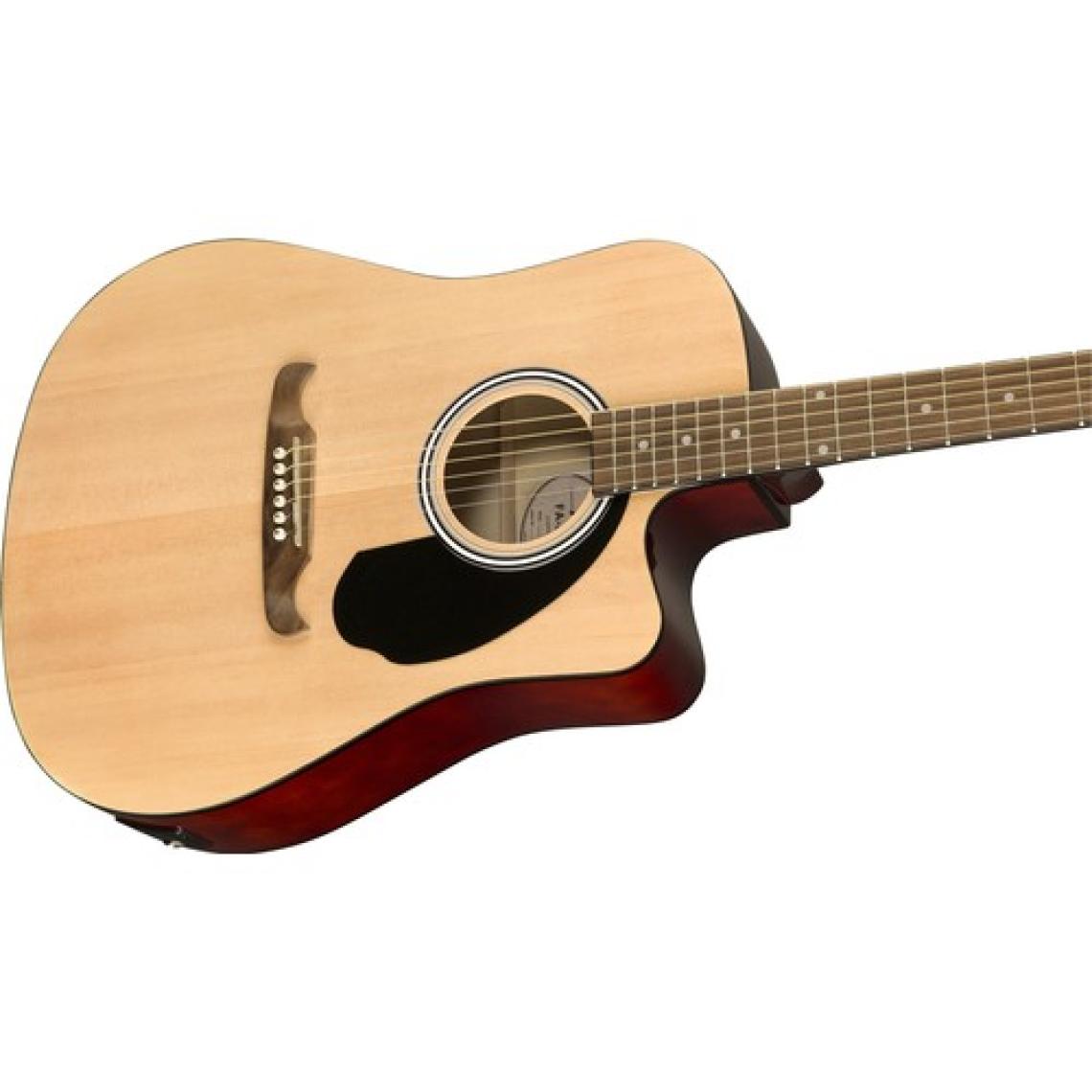 Fender FA-125CE Dreadnought Ceviz Klavye Natural
