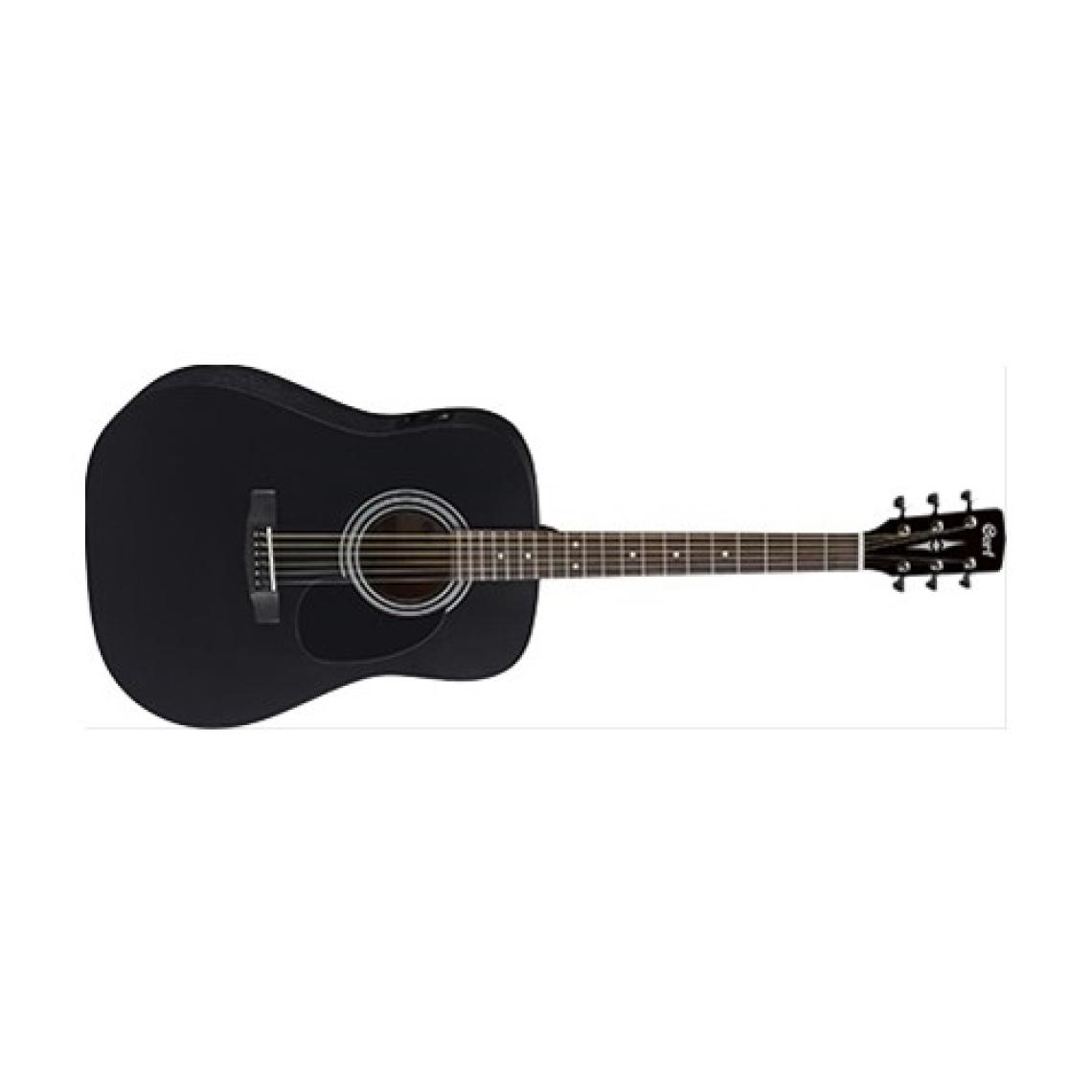 Cort Ad810E-BKS Mat Siyah Elektro Akustik Gitar (Kılıf Hediyeli)