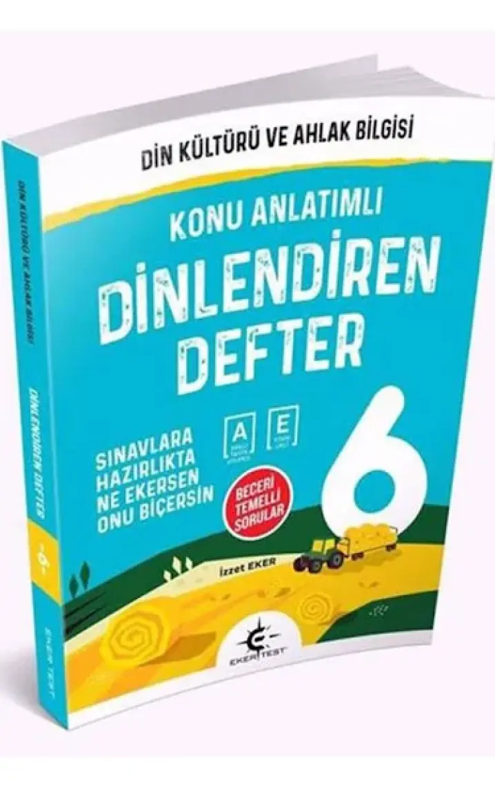 Eker Test Yayınları 6. Sınıf Dinlendiren Defter