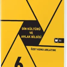 Hız Yayınları 6. Sınıf Din Kültürü ve Ahlak Bilgisi Özet Konu Anlatımlı Etkinlik Kitabı