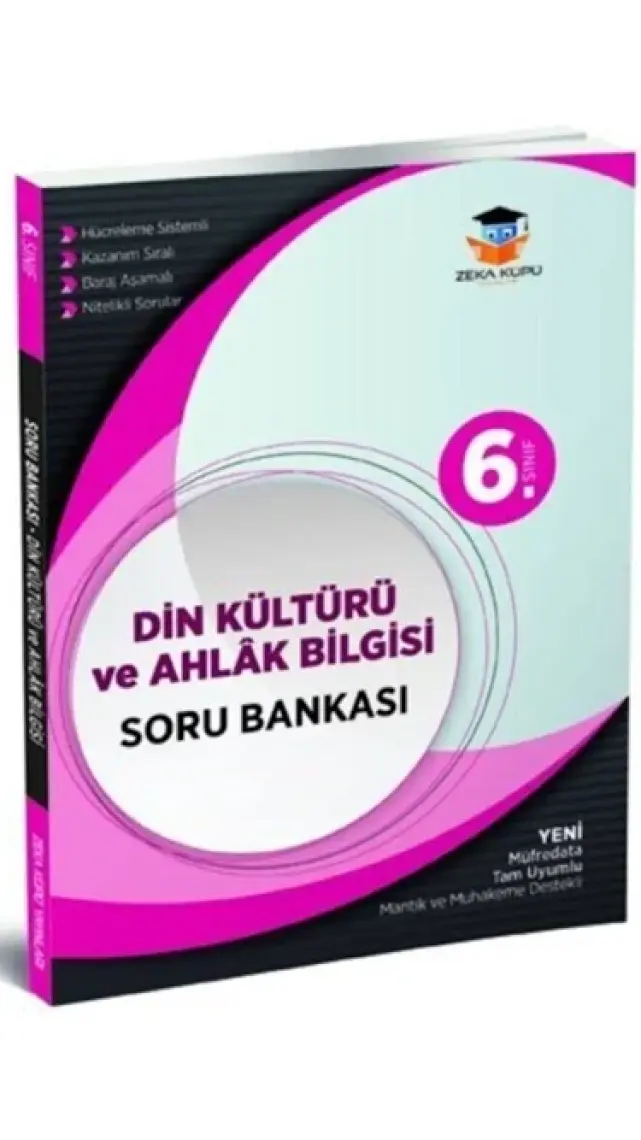 6 Sınıf Din Kültürü Soru Bankası Zeka Küpü Yayınları