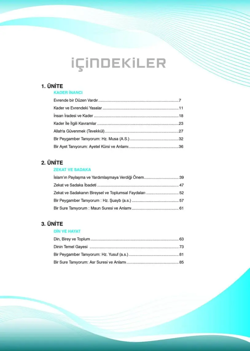 Ddy Yayınları 8. Sınıf Din Kültürü ve Ahlak Bilgisi Yetenekli Paragraf Soru Bankası