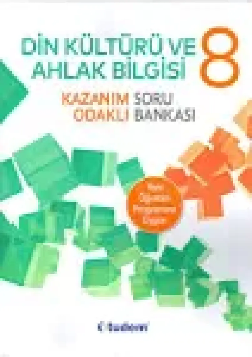Tudem Yayınları 8. Sınıf Din Kültürü Ve Ahlak Bilgisi Kazanım Odaklı Soru Bankası