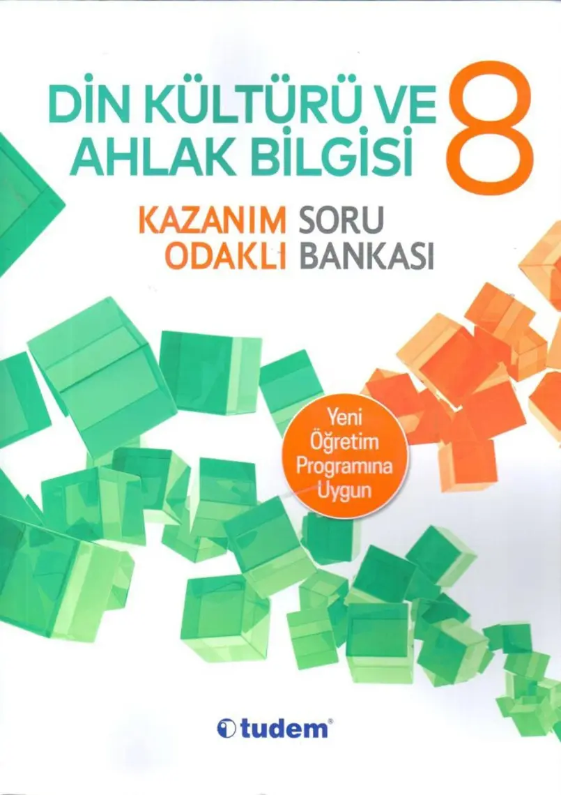 Tudem Yayınları 8. Sınıf Din Kültürü Ve Ahlak Bilgisi Kazanım Odaklı Soru Bankası