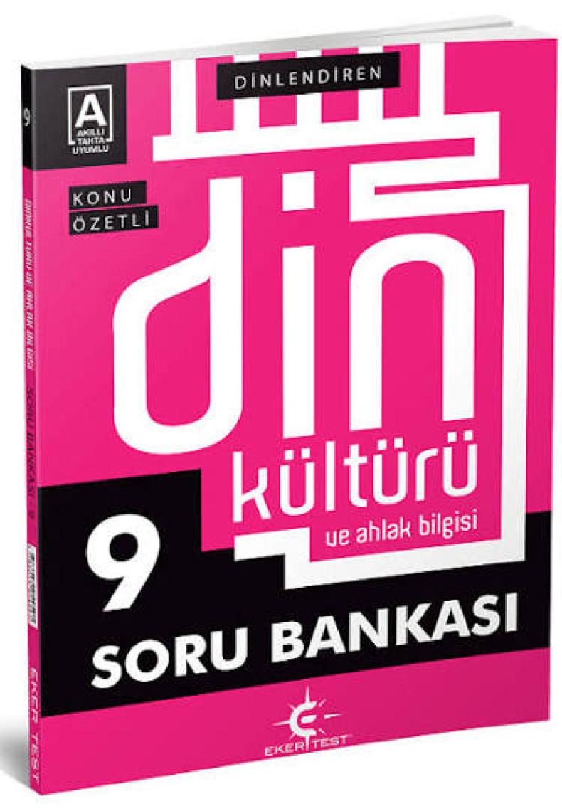 Eker Test Yayınları 9. Sınıf Dinlendiren Din Kültürü Konu Anlatımlı