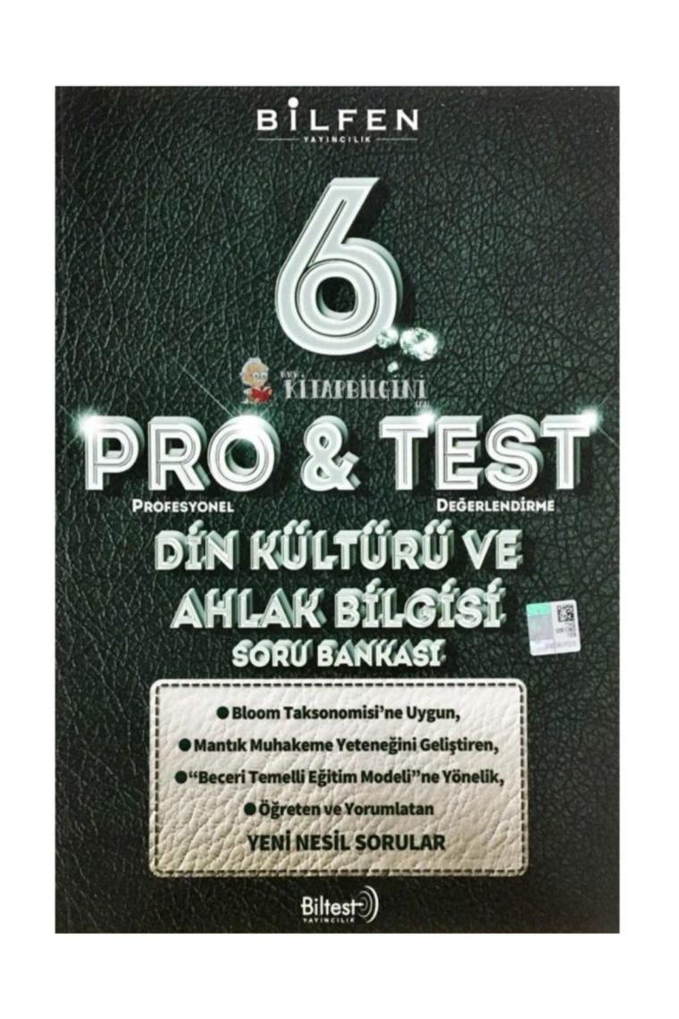 6. Sınıf Din Kültürü Ve Ahlak Bilgisi Pro&test Soru Bankası